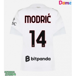 AC Milan Luka Modric #14 Replika Udebanetrøje Dame 2026-27 Kortærmet